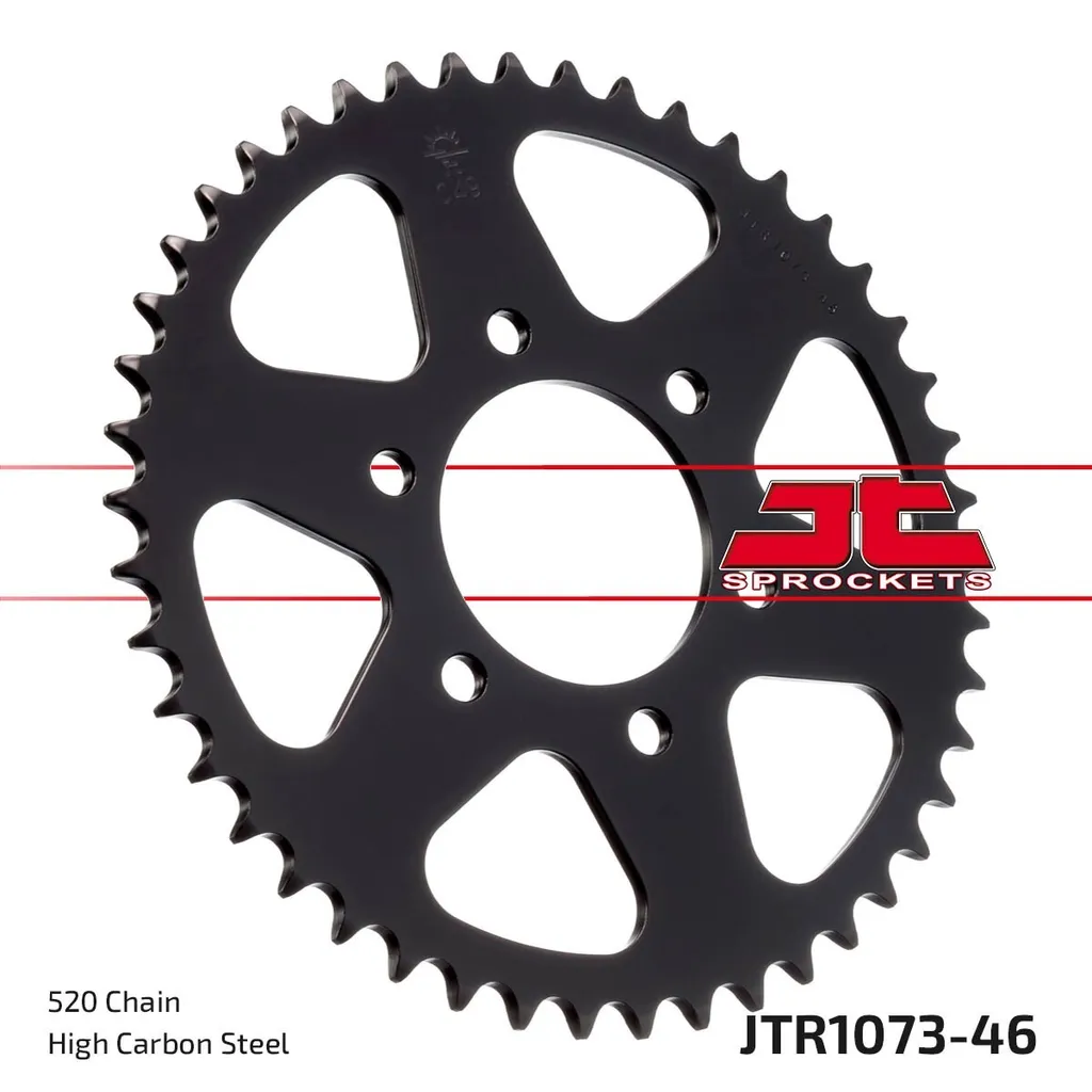 Couronne 46Z 520 SW Kettenrad pour Éliminer les Vibrations de Chaîne