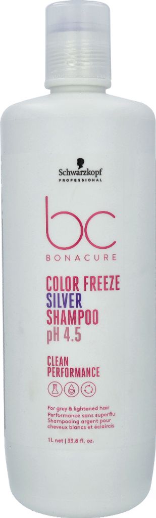 Schwarzkopf Bc Color Freeze Silver Shampoo 1000ml Produktbild 3