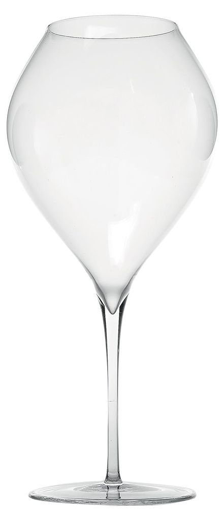 Zafferano Ultraleichter 82 cl Glaskelch aus Kristallglas, 2er-Set, handgefertigtes Design für strukturierte Weiß- und Rotweine,
