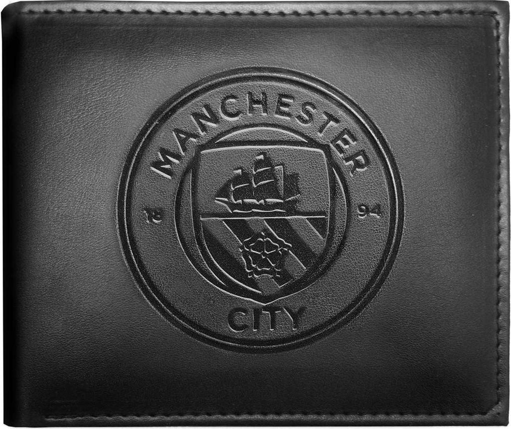 Manchester City FC - Brieftasche, Wappen GF1113 (Einheitsgröße) (Schwarz)