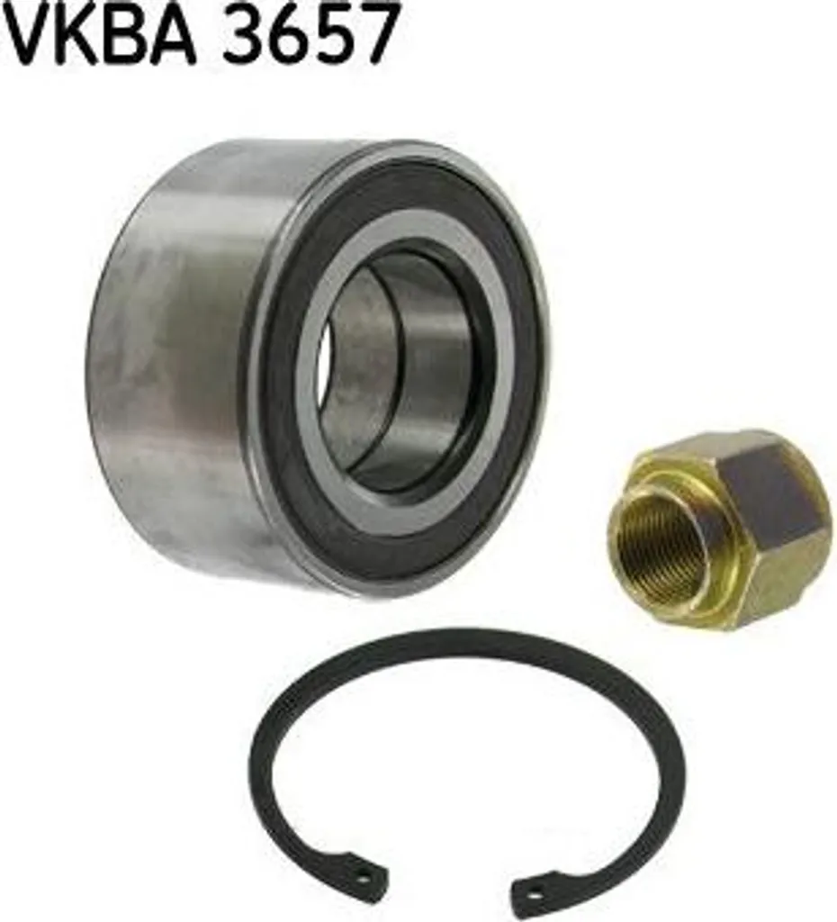 Kit de Roulements OE 335092 SKF VKBA 3657 pour Citroën C2 C3 et DS3