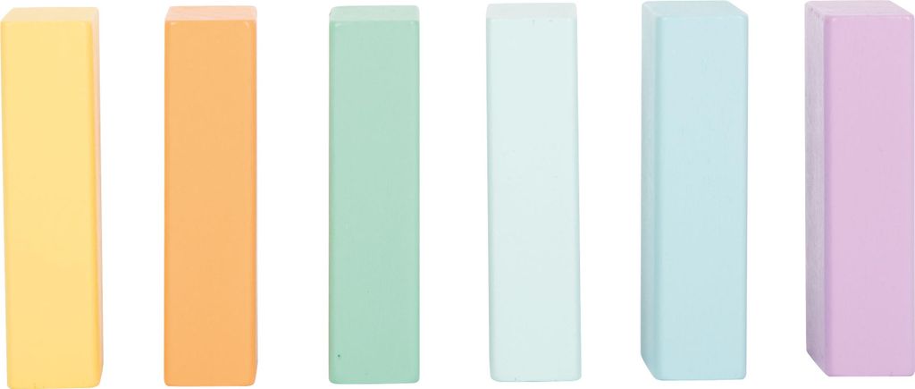 Holzbausteine Pastell Produktbild 