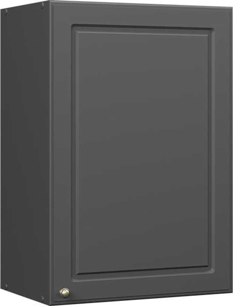 Hängeschrank Vicco Fame-Line Anthrazit-Gold Landhaus 50 cm, Produktbild 