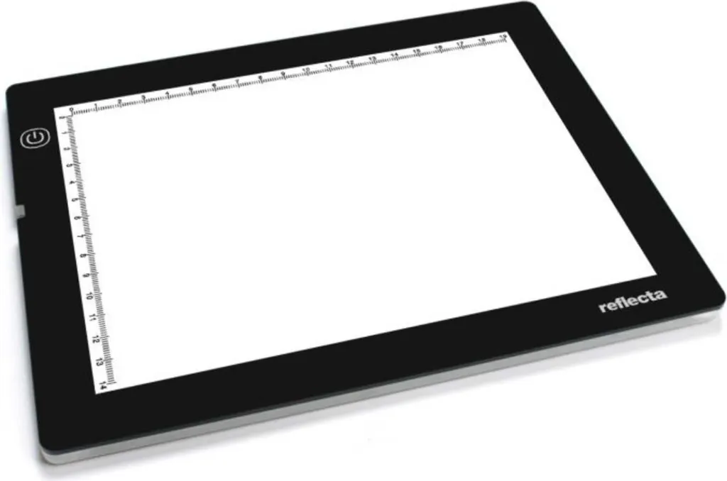 Dalle Lumineuse Reflecta A5 avec LED Gradables et Design Nomade