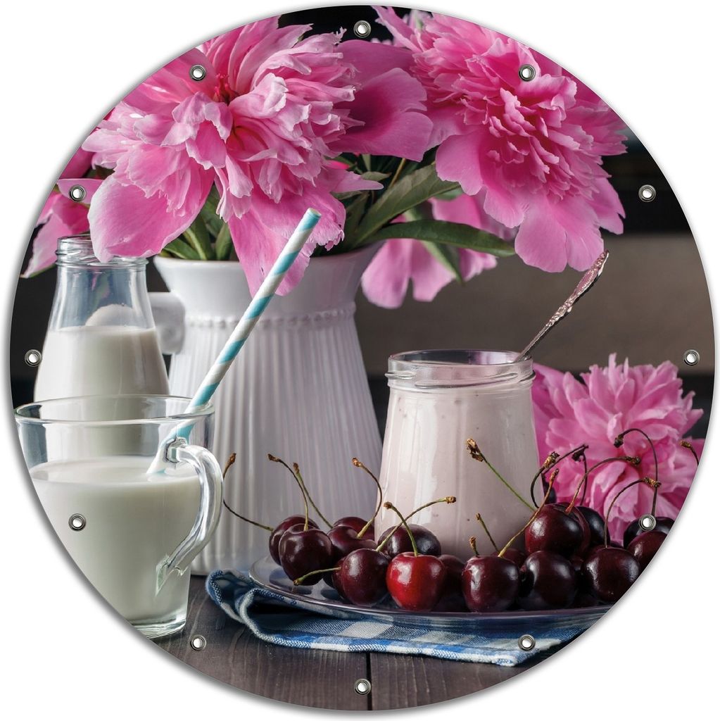 Wallario rundes Outdoor-Poster für Garten oder Balkon, Produktbild 