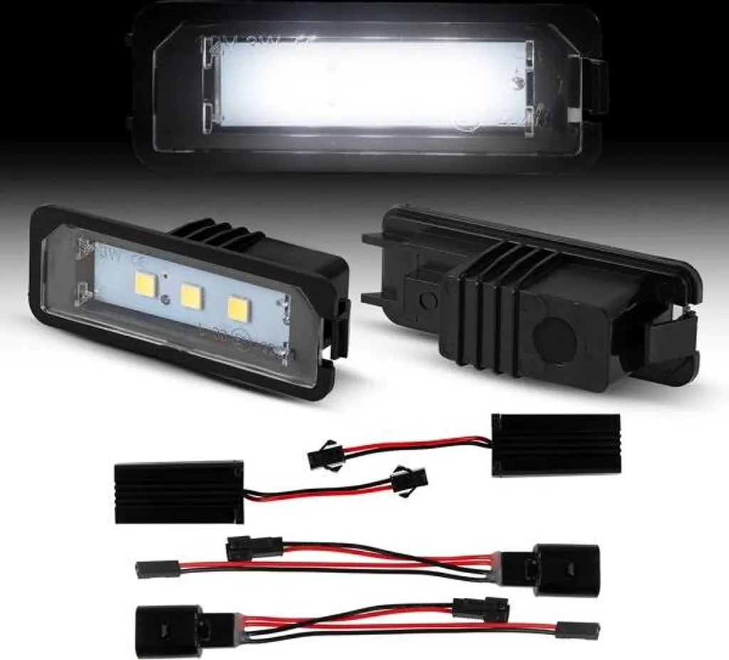 Luci LED Targa Omologate per Seat Ibiza IV 2008-2015 - No Errore