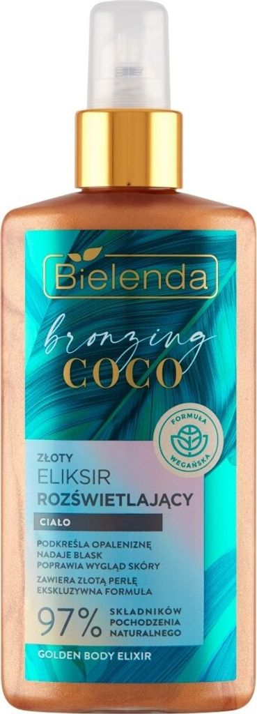 Bielenda Bronzing Coco Golden Illuminating Body Elixir 150ml