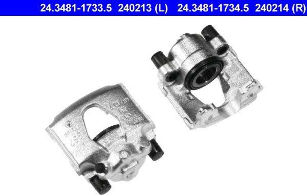 ATE 24.3481-1734.5 Bremssattel OE 90421745 kompatibel mit Astra F, Corsa A, Corsa B