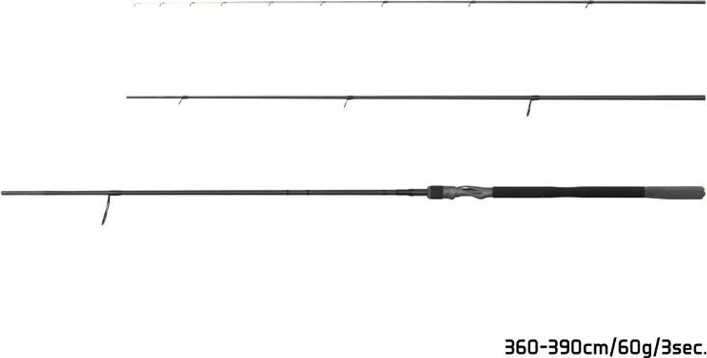 DELPHIN XTENZ, 3,6m, 11,81ft, 0-60g, 3 Teile, Feeder Angelrute, 360-390cm, 101005799