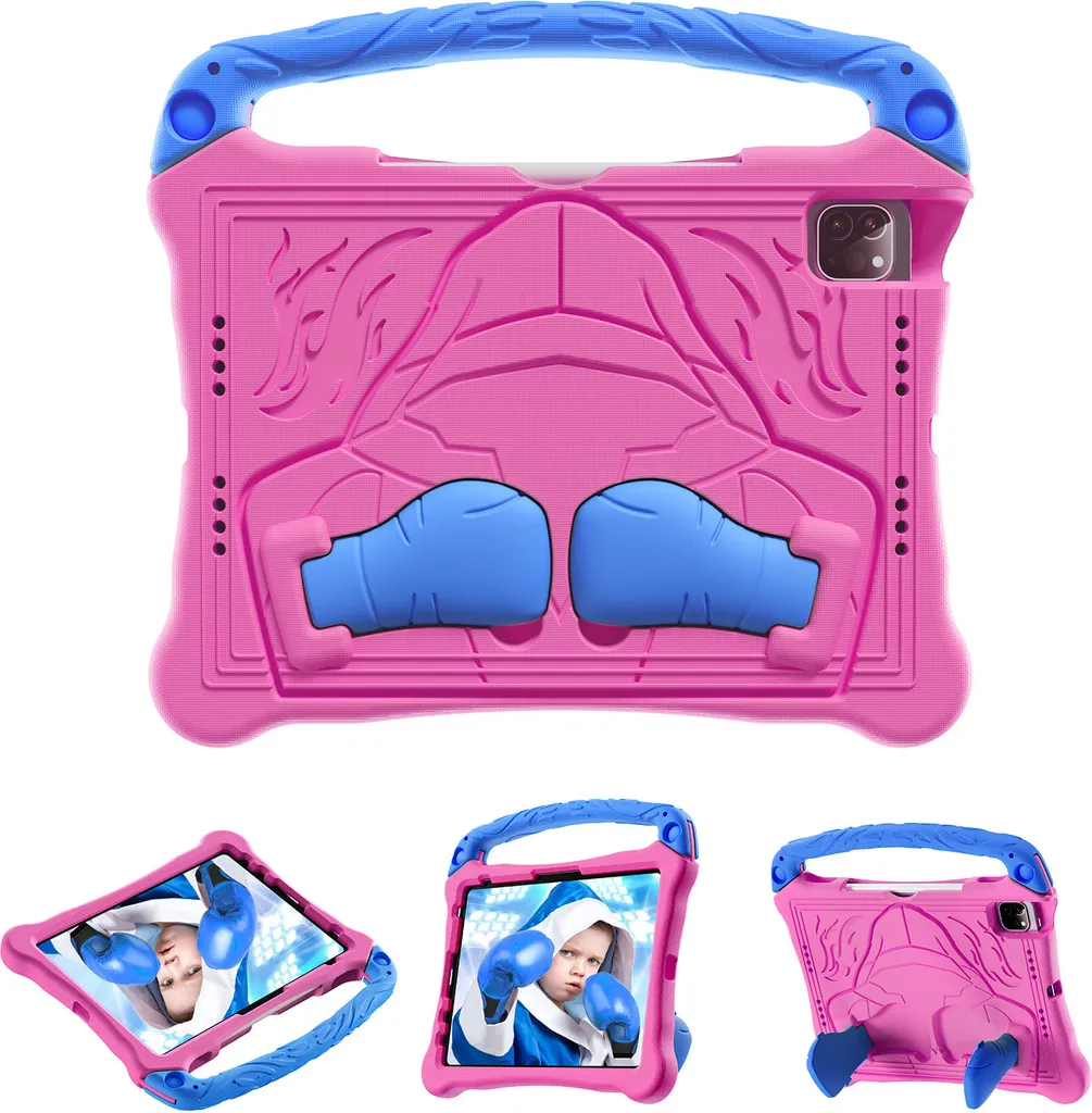 Cover iPad Pro 11 M4 2024 Kids: Protezione EVA con Stand e Maniglia