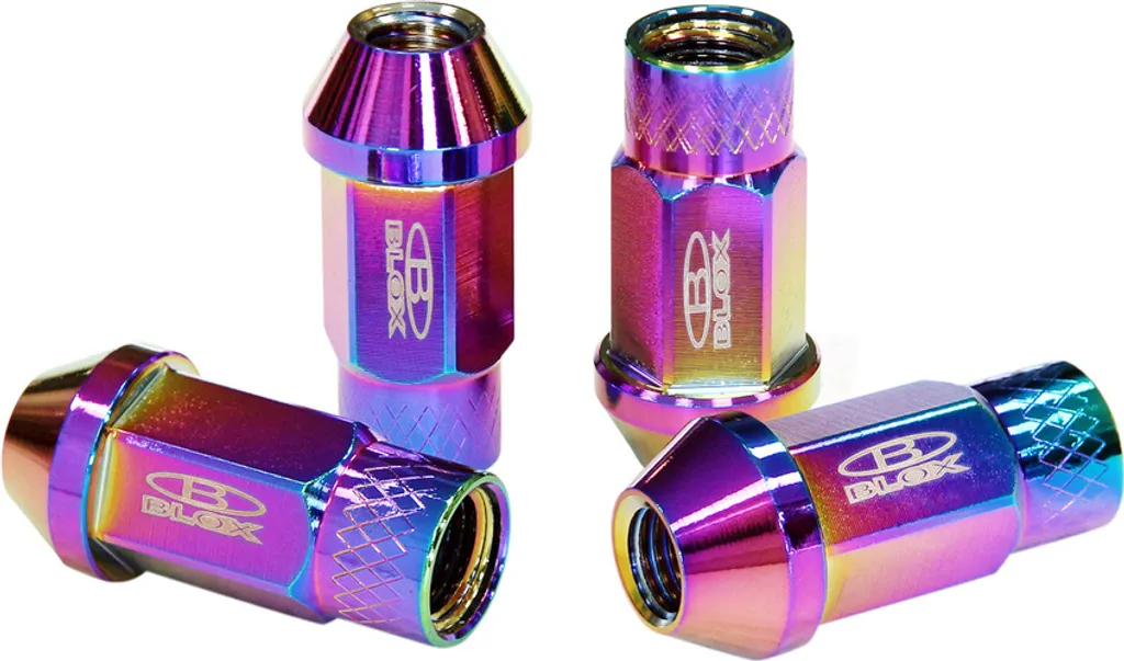 Écrous de Roue Anti-Rouille M12x1,5 Neo pour Fixer vos Jantes 50mm