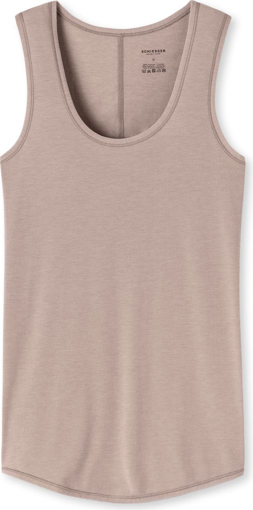 Schiesser Damen Tank Top S braun Stück