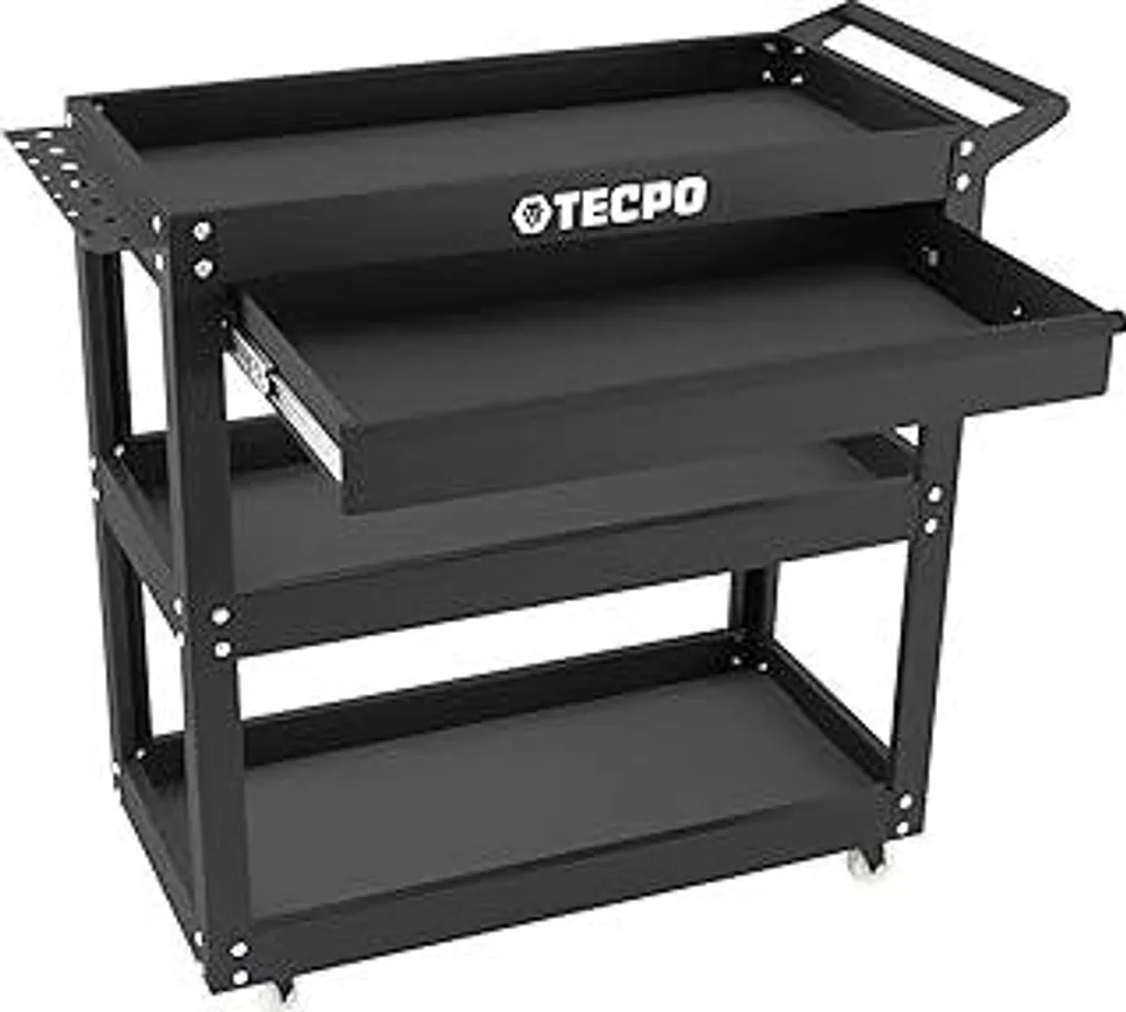 Analisi Tecnica Carrello TECPO 300kg | Struttura Acciaio e 3 Piani