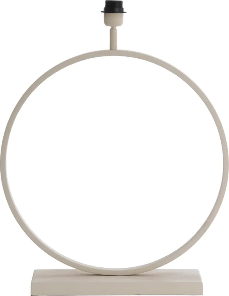 Light & Living - lampada da tavolo - Liva - beige - metallo - apparecchio singolo - E27 - 8197143