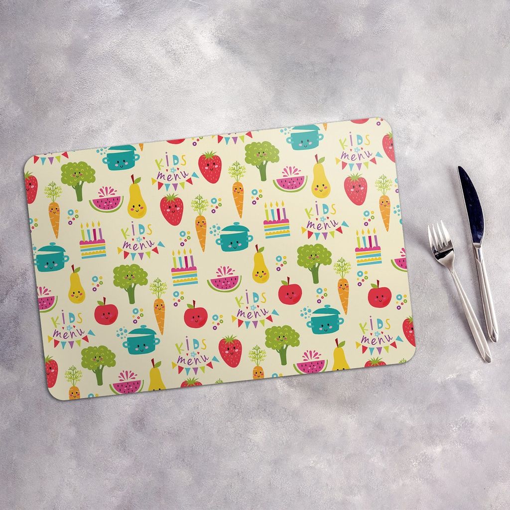 Tischset 4x45x30 cm Platzset Tischmatte Platzmatte Untersetzer - Babynahrung