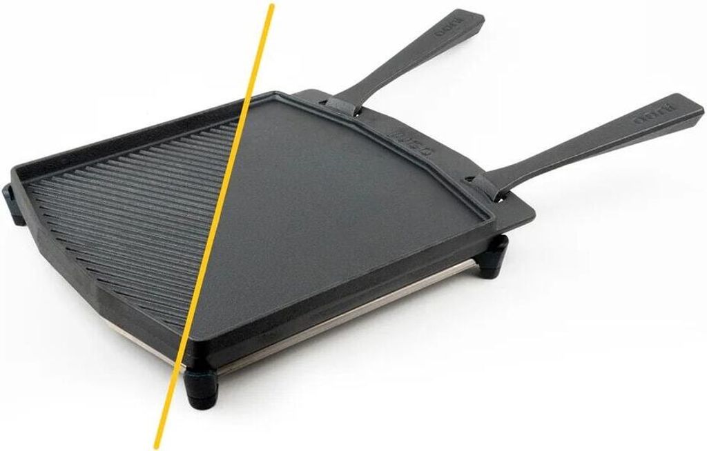 Ooni doppelseitige Grillpfanne aus Gusseisen Produktbild 