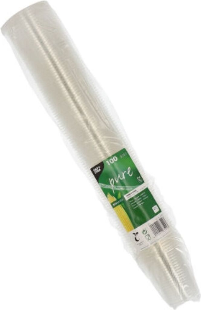 Papstar gobelet pour boissons froides PLA pure 0,15 l Image du produit 