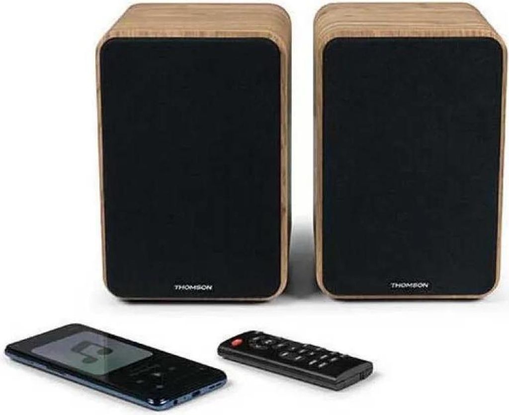 Thomson WS602DUO altoparlante 1-via Legno Cablato 30 W Immagine del prodotto 