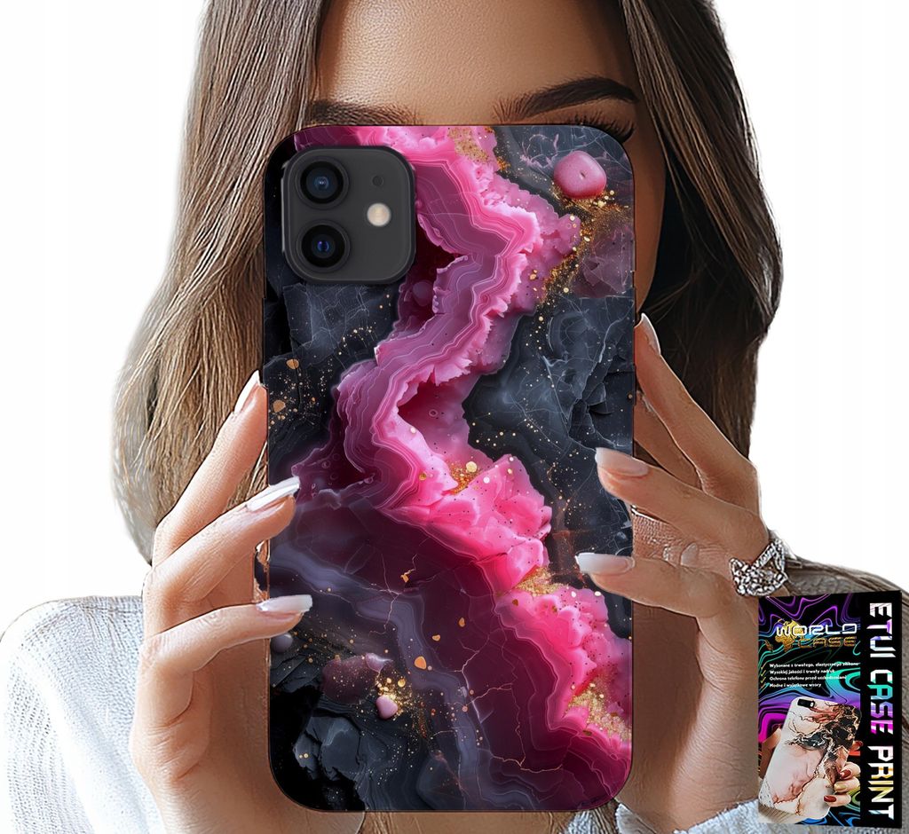 Hülle Für Iphone 11 - Rosa Marmorierte Rückseite, Modische Designs
