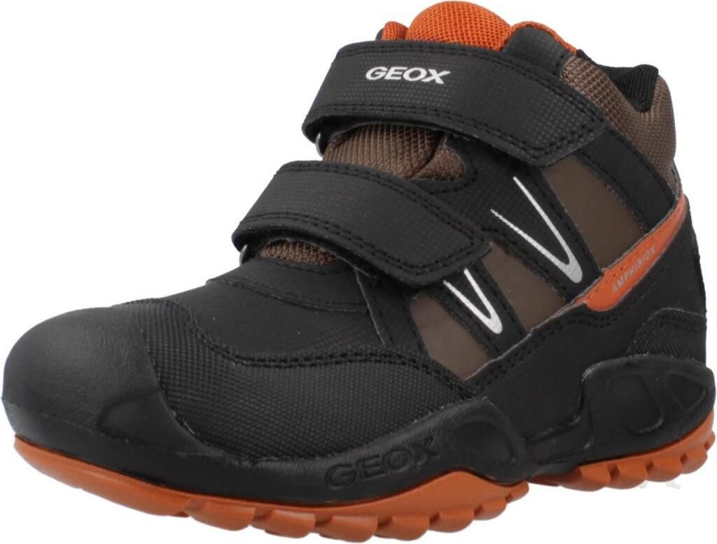 Geox Jungen Sneaker New Savage - Wasserdichte Winterstiefel Mit Klettverschluss