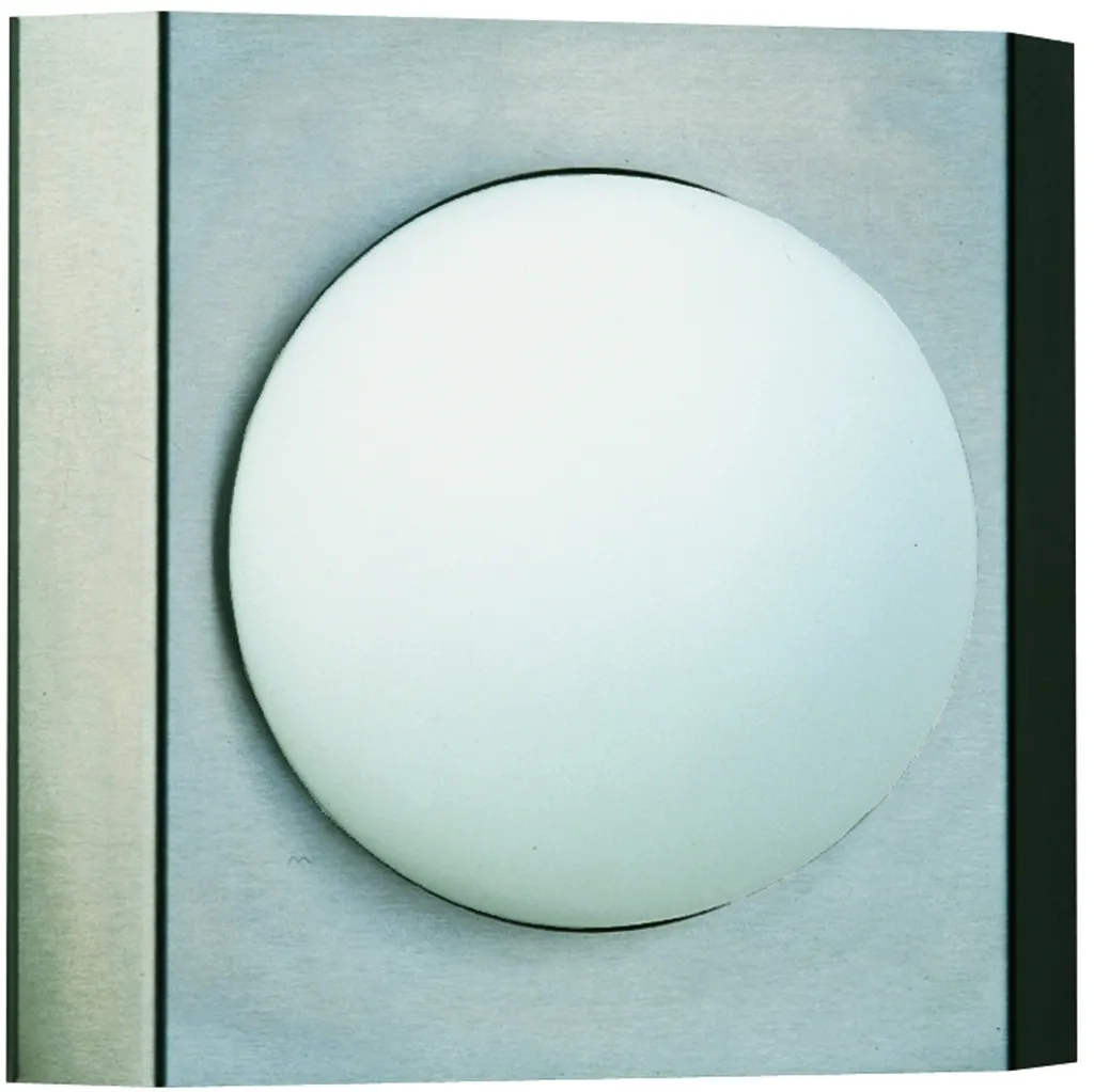 Applique murale pour entrée et terrasse IP44 Albert 57W inox AGL