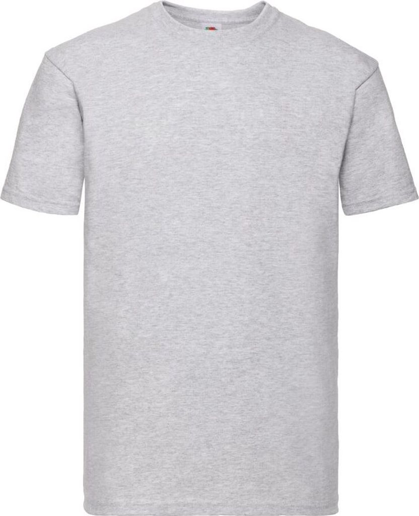 Herren T-Shirt Super Premium T - Heather Grau, S