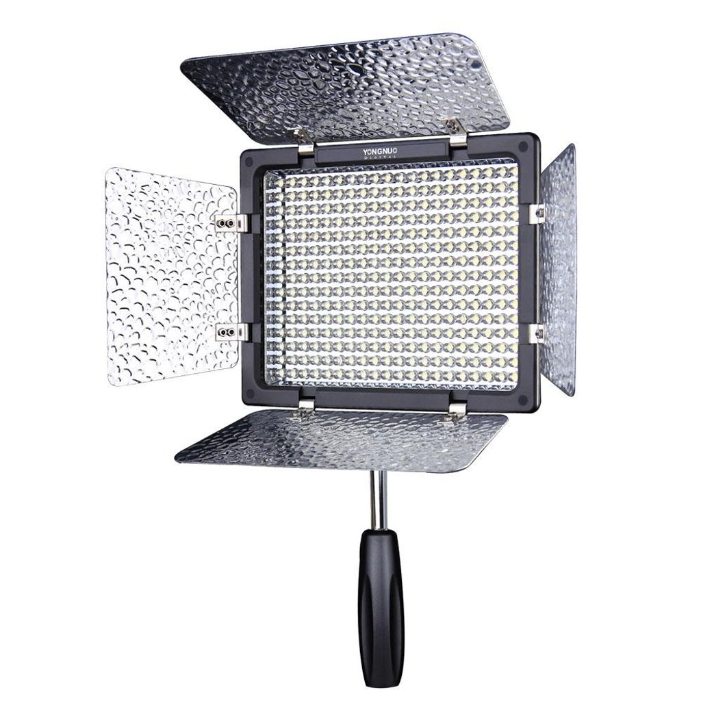 YN-300 III LED-Kameraleuchte mit einstellbarer Farbtemperatur (3200 K–5600 K) für DSLR-Kameras und IR-Fernbedienung per Smartphone