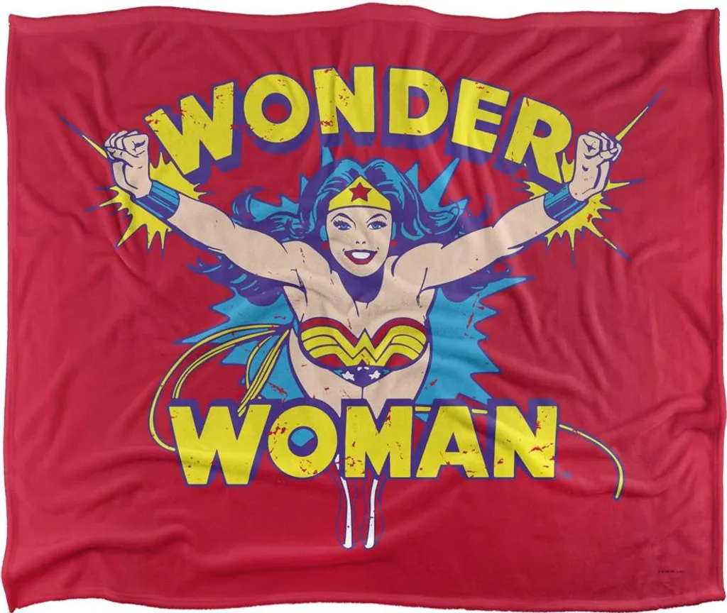 Couverture à Manches Wonder Woman - Idéal pour Lire ou Regarder la TV au Chaud