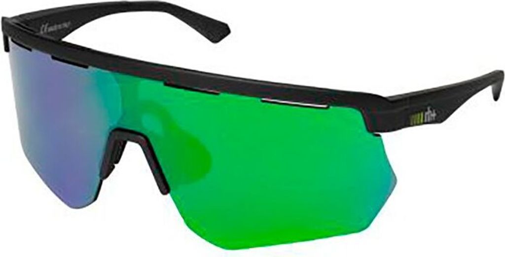 Rh+ Klyma Sonnenbrille Schwarz Grey Flash Silver + Orange Clear/CAT1-3 Schwarz Grey Flash Silver + Orange Clear/CAT1-3