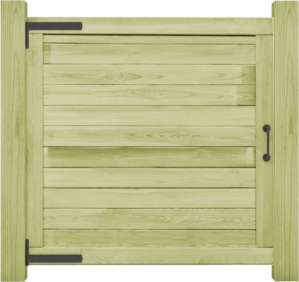 vidaXL Gartentor Imprägniertes Kiefernholz 100x100 cm Produktbild 
