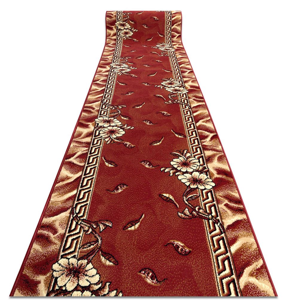 TAPIS DE COULOIR BCF TRIO bordeaux 80 cm rouge 80x230 cm Image du produit 