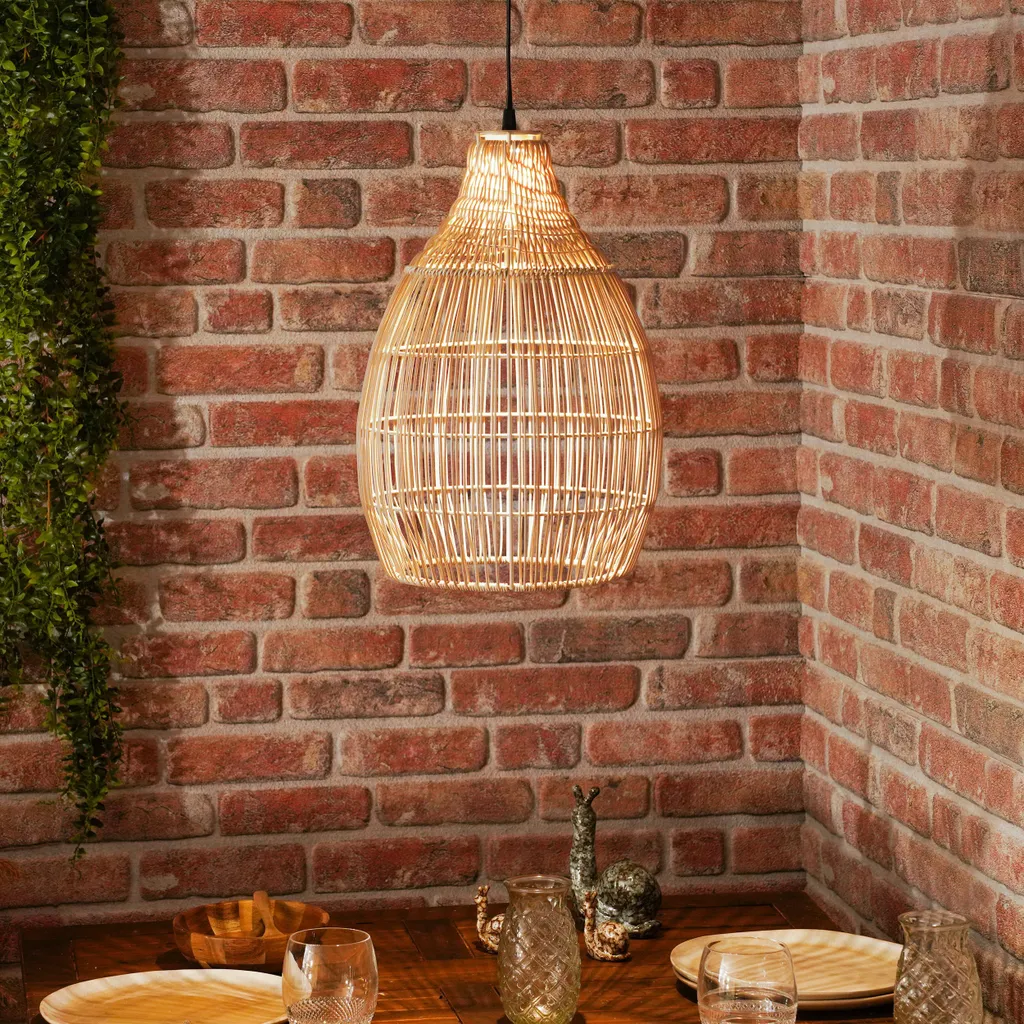 Suspension solaire sans fil résistante pluie pour jardin esotec