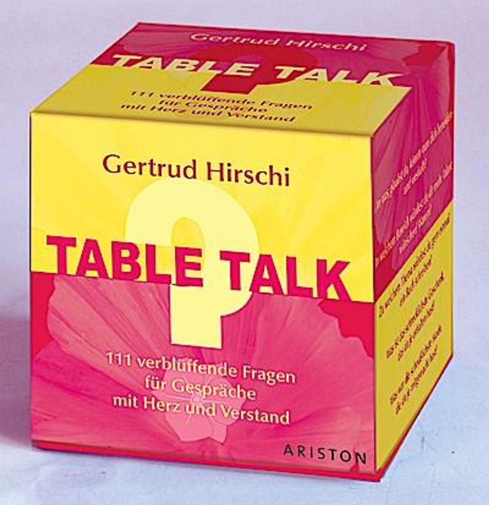 Hirschi, G: Table Talk Immagine del prodotto 