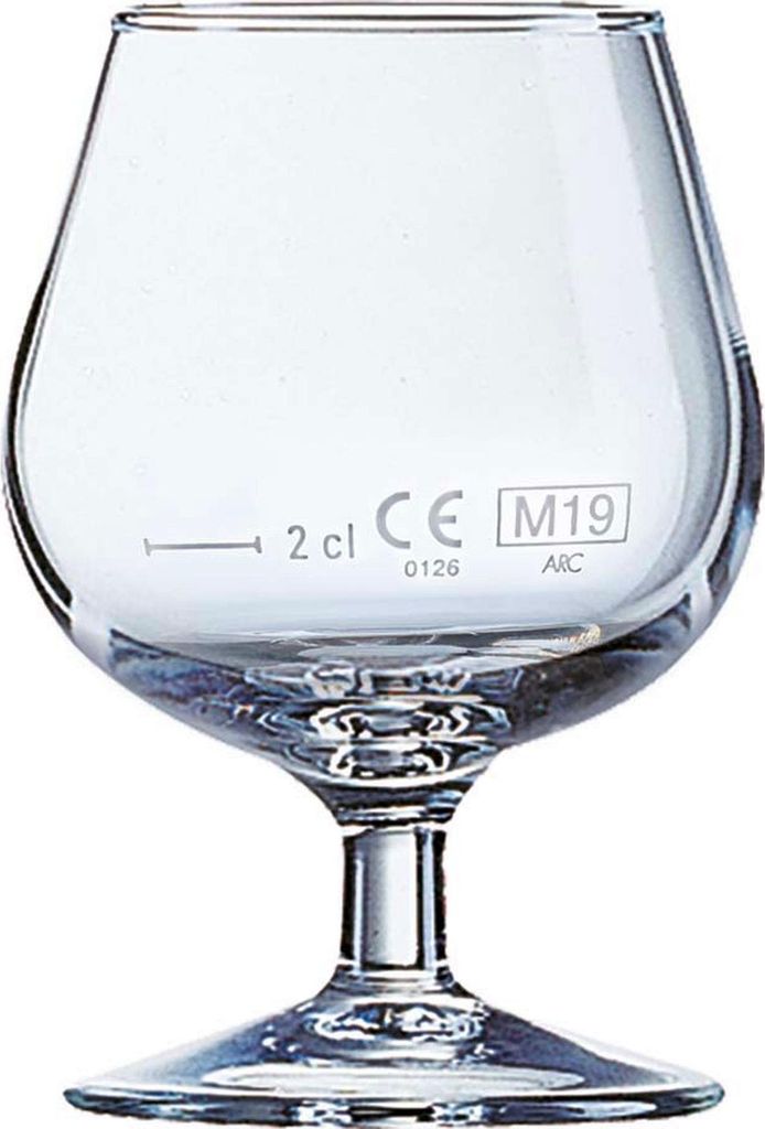 Degustation 4 Cognac 15cl; 2cl /-/ - 12 Stück