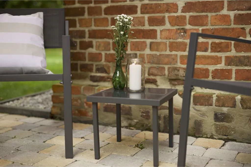 Ensemble table et chaises de jardin pour petit balcon et terrasse