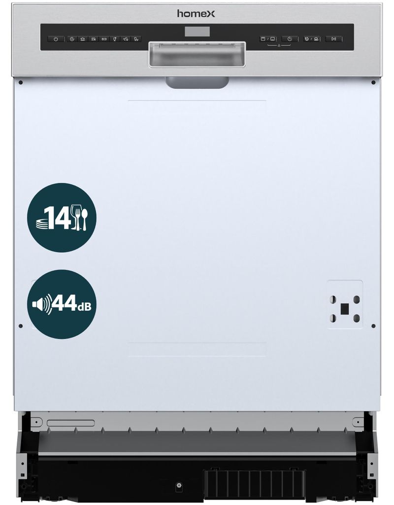 homeX Geschirrspüler 60 cm, Einbau Spülmaschine Produktbild 