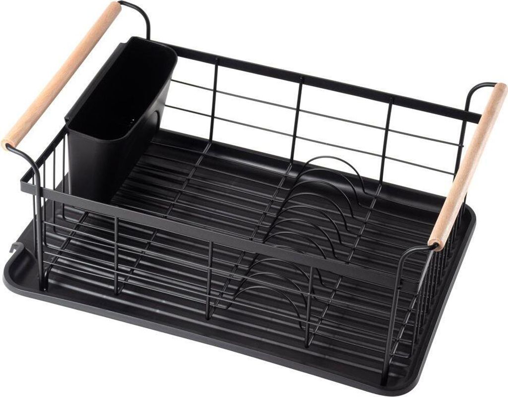 VILDE Odkapávač na nádobí Odkapávač na nádobí v ČERNÉ barvě Obrázek produktu 