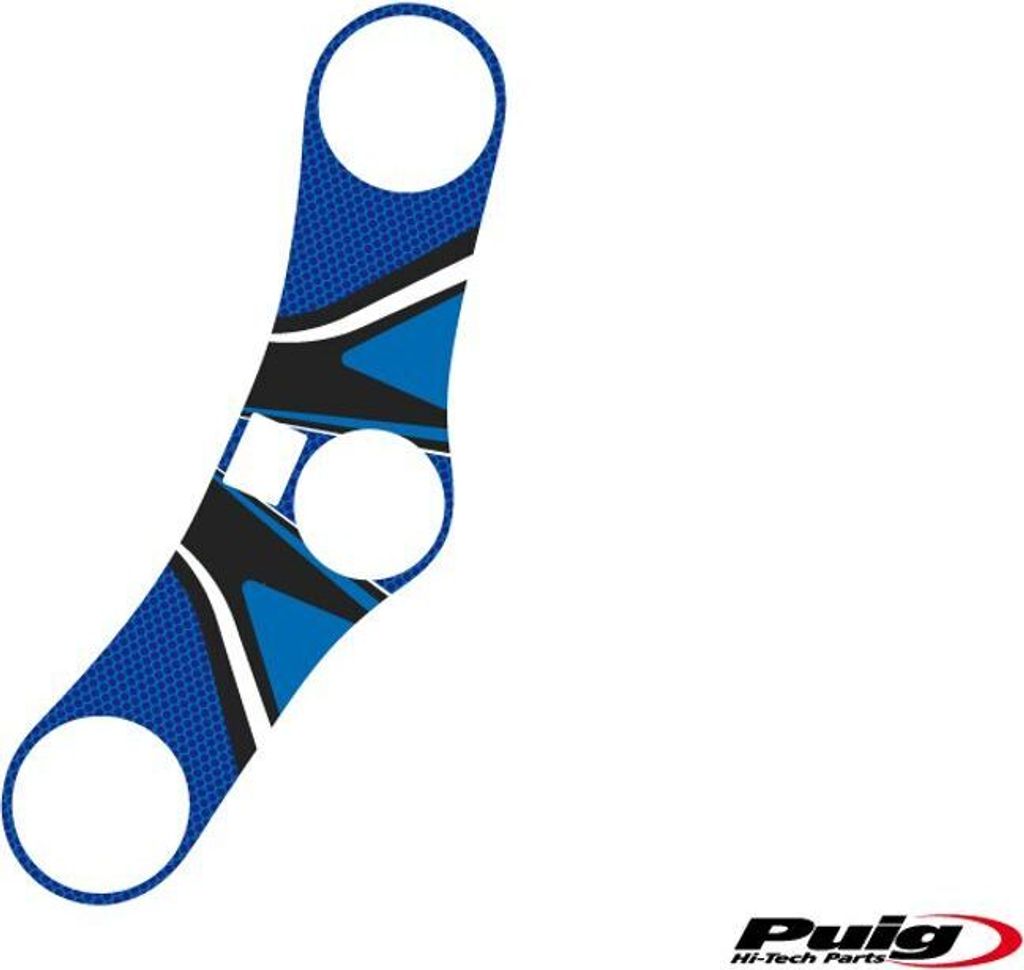 PUIG 6970A Radikal Yoke Protector passend fuer HONDA CBR600RR Blau