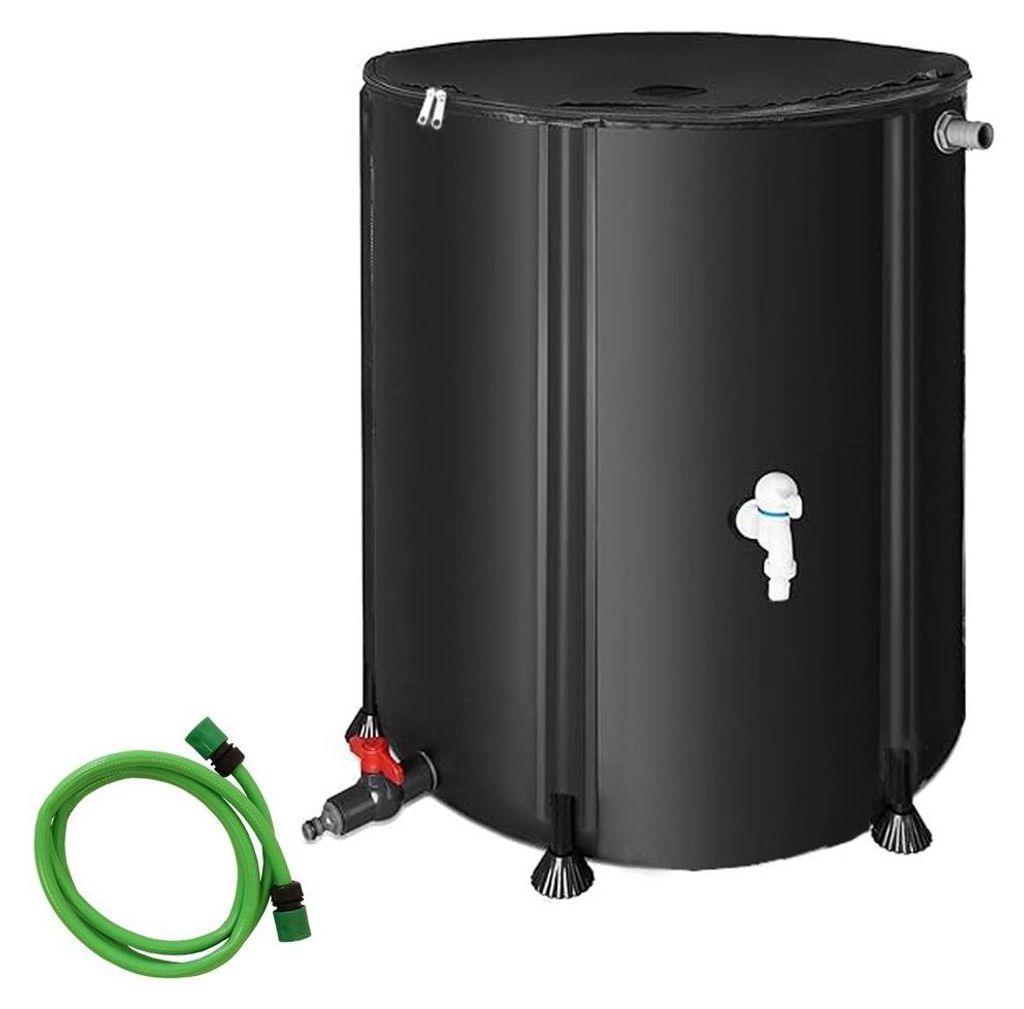 Tonneau de pluie pliable Tonneau d'eau de pluie + robinet Image du produit 