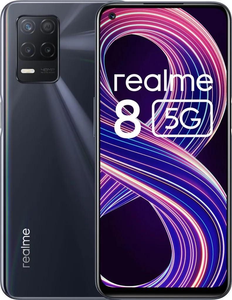 Smartphone Realme 8 5G Gaming Edition 64GB Nero | Display 90Hz Fluido