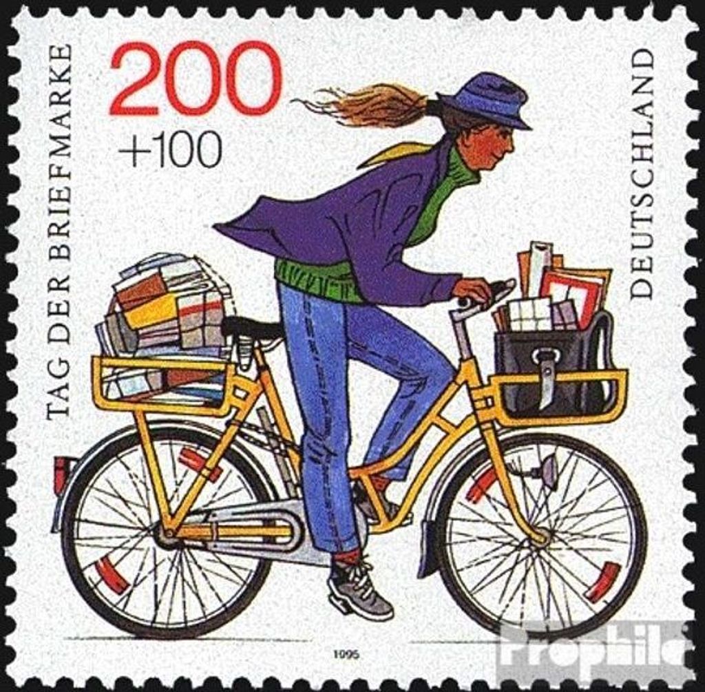 Briefmarken BRD (BR.Deutschland) 1995 Mi 1814 (kompl.Ausgabe) gestempelt Tag der Briefmarke