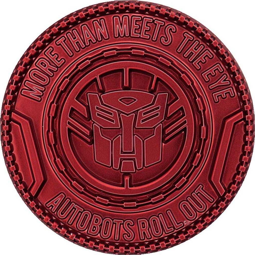 Transformers Medaille 40th Anniversary Autobot Edition