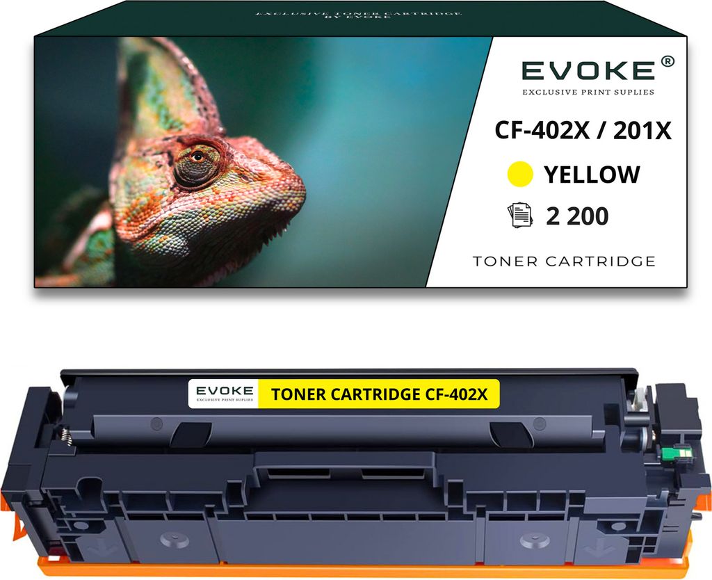 Toner für HP / Canon CF402X / CRG045HY-CF402X/CRG045Y CF402X / CRG045HY Gelb | Ersatz für M252dw M274dn M277dw MF631Cn MF632Cdw MF633Cdw