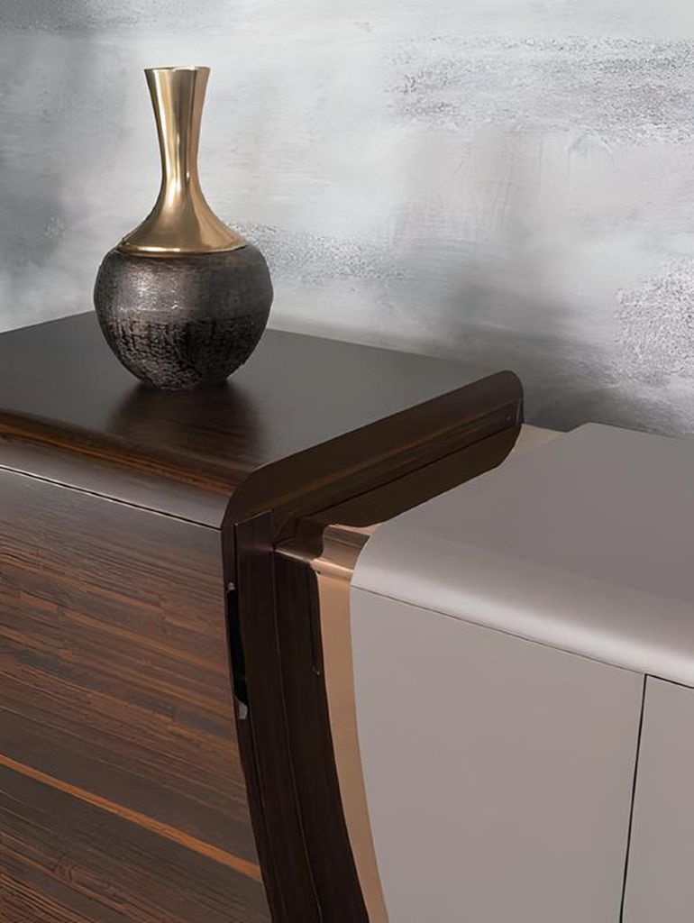 Bürotisch Büromöbel Modern Komplettbüro Schreibtisch Set 4tlg Holz Braun Büro