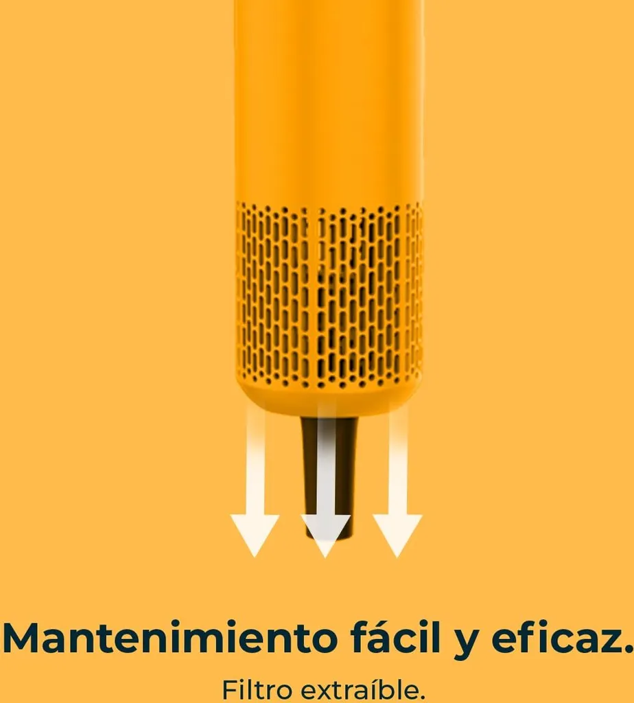 Sèche-Cheveux Cecotec RockStar Style 1500W Jaune spécial Brushing - 17