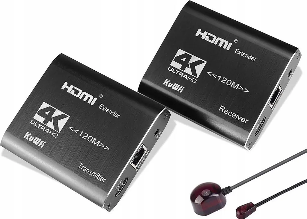 Extendeur HDMI via RJ45 120m avec IR pour transmission sans perte