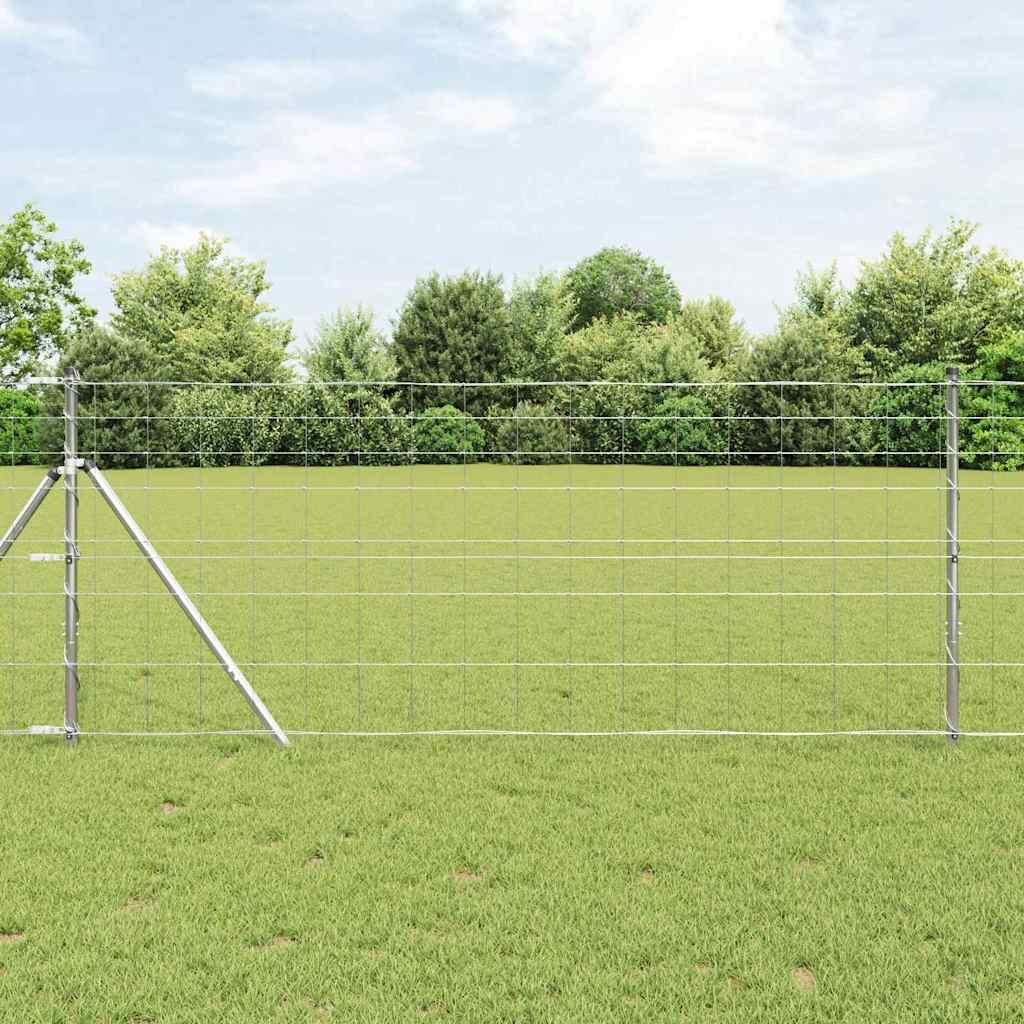 Maison Exclusive - Zaunpfosten Galvanisiert 50 x 1 m Stahl