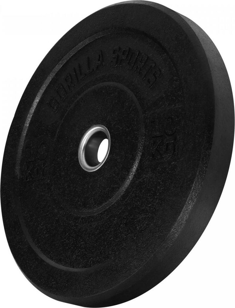 Olympia-Hantelscheibe Hammerschlag 50mm 10kg Günstig