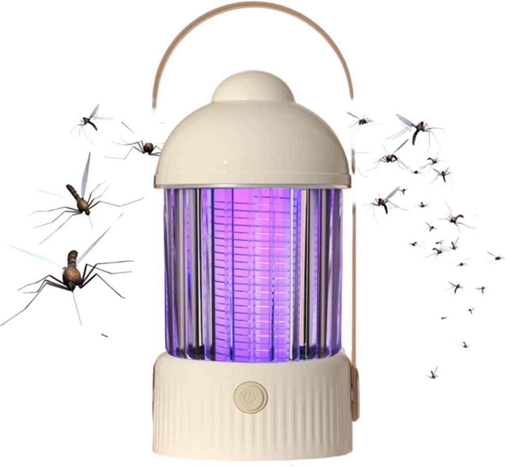Insektenvernichter elektrisch mit LED Lampe,360° Produktbild 