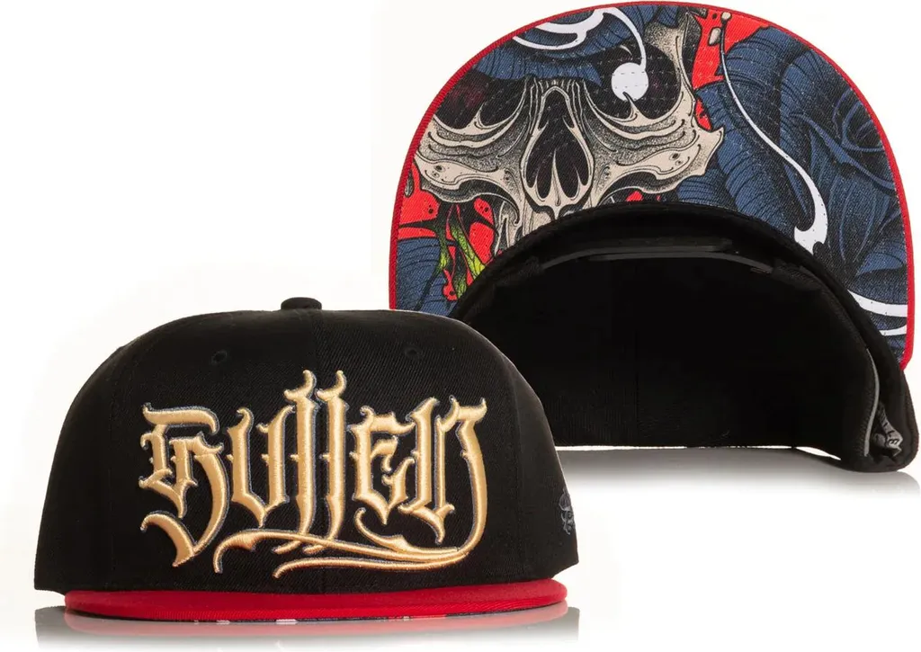 Snapback Sullen Clothing Remo Skull: Cappello Tattoo Art Premium